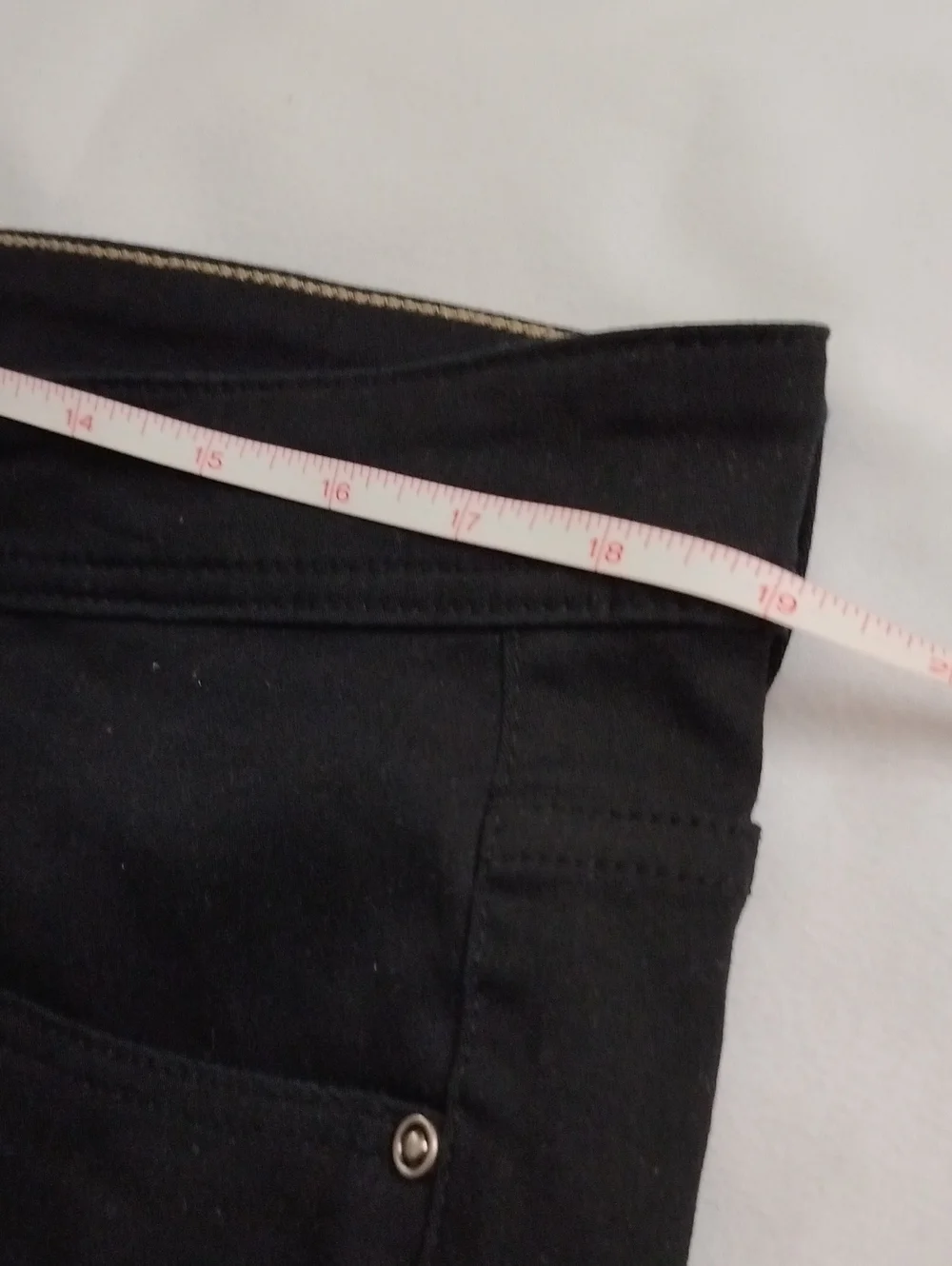 XRAY Men's Skinny Stretch Jeans Streetwear Commuter Work Chinos 38x32, Jet Black